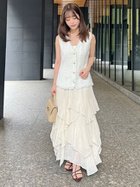 【スナイデル/SNIDEL】のスクエアヘムティアードスカート 人気、トレンドファッション・服の通販 founy(ファニー) ファッション Fashion レディースファッション Fashion for Women スカート Skirts ティアードスカート Tiered Skirts おすすめ Recommended / Our Picks ギンガム Gingham, Gingham Fabric クラシカル Classical, Vintage-Inspired クラシック Classic, Timeless Style ストレート Straight, Straight Cut チェック Check, Plaid, Tartan トレンド Trend, Trending Now フェミニン Feminine, Girly プリーツ Pleats, Pleated 人気 Popular, Best Seller 今季 This Season, Current Season 定番 Standard, Basic Item thumbnail LBEG[035]|ID: prp329100004515482 ipo3291000000033024236