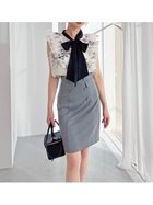 【スナイデル/SNIDEL】のタイトミディスカート 人気、トレンドファッション・服の通販 founy(ファニー) ファッション Fashion レディースファッション Ladies' Fashion Online スカート Skirt おすすめ Recommend ウェーブ Wave エレガント 上品 Elegant クラシカル Classical シャーリング Shirring タイトスカート Tight Skirt ダブル Double フラップ Flap フロント Front ポケット Pocket モダン Modern thumbnail GRY[006]|ID: prp329100004515483 ipo3291000000032619921