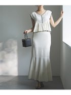 【スナイデル/SNIDEL】のリボンジャガードニットスカート 人気、トレンドファッション・服の通販 founy(ファニー) ファッション Fashion レディースファッション WOMEN スカート Skirt おすすめ Recommend エレガント 上品 Elegant サマー Summer ストレート Straight リボン Ribbon 今季 This Season 夏 Summer 春 Spring S/S・春夏 Ss・Spring/Summer 楽ちん Easy thumbnail IVR[003]|ID: prp329100004515485 ipo3291000000031905413