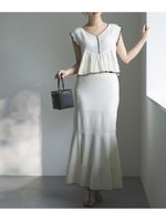 【スナイデル/SNIDEL】のリボンジャガードニットスカート 人気、トレンドファッション・服の通販 founy(ファニー) ファッション Fashion レディースファッション Fashion for Women スカート Skirts おすすめ Recommended / Our Picks エレガント 上品 Elegant サマー Summer, Summer Style ストレート Straight, Straight Cut リボン Ribbon, Bow 今季 This Season, Current Season 夏 Summer 春 Spring S/S・春夏 SS, Spring/Summer, Warm Season 楽ちん Easy Fit, Comfortable |ID:prp329100004515485