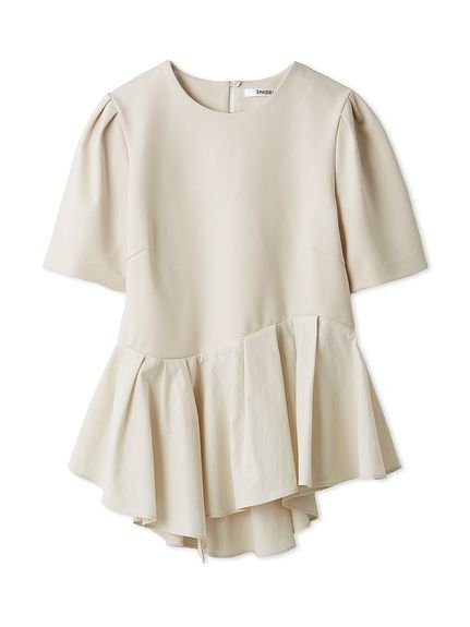 【スナイデル/SNIDEL】のペプラムカットソー インテリア・キッズ・メンズ・レディースファッション・服の通販 founy(ファニー) https://founy.com/ ファッション Fashion レディースファッション WOMEN トップス・カットソー Tops/Tshirt カットソー Cut and Sewn おすすめ Recommend カットソー Cut And Sew ストレート Straight スリット Slit セットアップ Set Up タフタ Taffeta フォルム Form ペプラム Peplum 今季 This Season |ID: prp329100004515581 ipo3291000000031956948