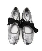 【オデット エ オディール/Odette e Odile】のSY リボンソフト フラット20●↑ 人気、トレンドファッション・服の通販 founy(ファニー) ファッション Fashion レディースファッション WOMEN サテン Satin シューズ Shoes シルバー Silver スニーカー Sneakers バレエ Ballet フラット Flat リアル Real リボン Ribbon thumbnail SILVER|ID: prp329100004515666 ipo3291000000031908060