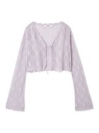 【スナイデル/SNIDEL】のクロップドフリルカーディガン 人気、トレンドファッション・服の通販 founy(ファニー) ファッション Fashion レディースファッション WOMEN トップス・カットソー Tops/Tshirt カーディガン Cardigans エレガント 上品 Elegant トレンド Trend フレア Flare フロント Front ラベンダー Lavender リボン Ribbon ロマンティック Romantic 人気 Popularity 今季 This Season 定番 Standard thumbnail LAV[071]|ID: prp329100004515694 ipo3291000000031996651