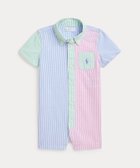 【ラルフローレン/RALPH LAUREN / KIDS】の(ベビー)ストライプド コットン シアサッカー ファン ショートオール 人気、トレンドファッション・服の通販 founy(ファニー) ファッション Fashion キッズファッション KIDS ショート Short プリーツ Pleats ベビー Baby ヨーク Yoke 半袖 Short Sleeve thumbnail 999マルチカラー|ID: prp329100004515746 ipo3291000000031909630