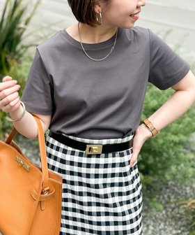 【ノーリーズ/NOLLEY'S】の高機能 LA+スムースTシャツ 人気、トレンドファッション・服の通販 founy(ファニー) ファッション Fashion レディースファッション Fashion for Women トップス・カットソー Cut & Sew Tops シャツ・ブラウス・オフィスカジュアル Elegant Blouses & Button-Ups ロングTシャツ・Tシャツ Longline T-Shirts & Tees カットソー Cut and Sewn Top コンパクト Compact, Small Size プレーン Plain, Simple ボトム Bottoms, Lower Wear おすすめ Recommended / Our Picks 夏 Summer 2025年 2025 2025春夏・S/S Spring/Summer 2025 SS25 |ID:prp329100004515783