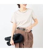 【ノーリーズ/NOLLEY'S】の高機能 LA+スムースTシャツ 人気、トレンドファッション・服の通販 founy(ファニー) ファッション Fashion レディースファッション Fashion for Women トップス・カットソー Cut & Sew Tops シャツ・ブラウス・オフィスカジュアル Elegant Blouses & Button-Ups ロングTシャツ・Tシャツ Longline T-Shirts & Tees カットソー Cut and Sewn Top コンパクト Compact, Small Size プレーン Plain, Simple ボトム Bottoms, Lower Wear おすすめ Recommended / Our Picks 夏 Summer 2025年 2025 2025春夏・S/S Spring/Summer 2025 SS25 thumbnail ベージュ|ID: prp329100004515783 ipo3291000000032740333