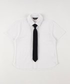 【コムサイズム/COMME CA ISM / KIDS】のネクタイ付き 半袖シャツ (140-160cm) 人気、トレンドファッション・服の通販 founy(ファニー) ファッション Fashion キッズファッション KIDS オックス Ox カットソー Cut And Sew ジャージー Jersey フォーマル Formal 半袖 Short Sleeve 無地 Plain Color thumbnail ホワイト|ID: prp329100004515803 ipo3291000000031910502