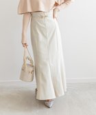 【ランダ/RANDA】のビット付きマーメイドスカート 人気、トレンドファッション・服の通販 founy(ファニー) ファッション Fashion レディースファッション WOMEN スカート Skirt おすすめ Recommend クラシカル Classical スリット Slit フロント Front マーメイド Mermaid thumbnail IVORY|ID: prp329100004515818 ipo3291000000031910594