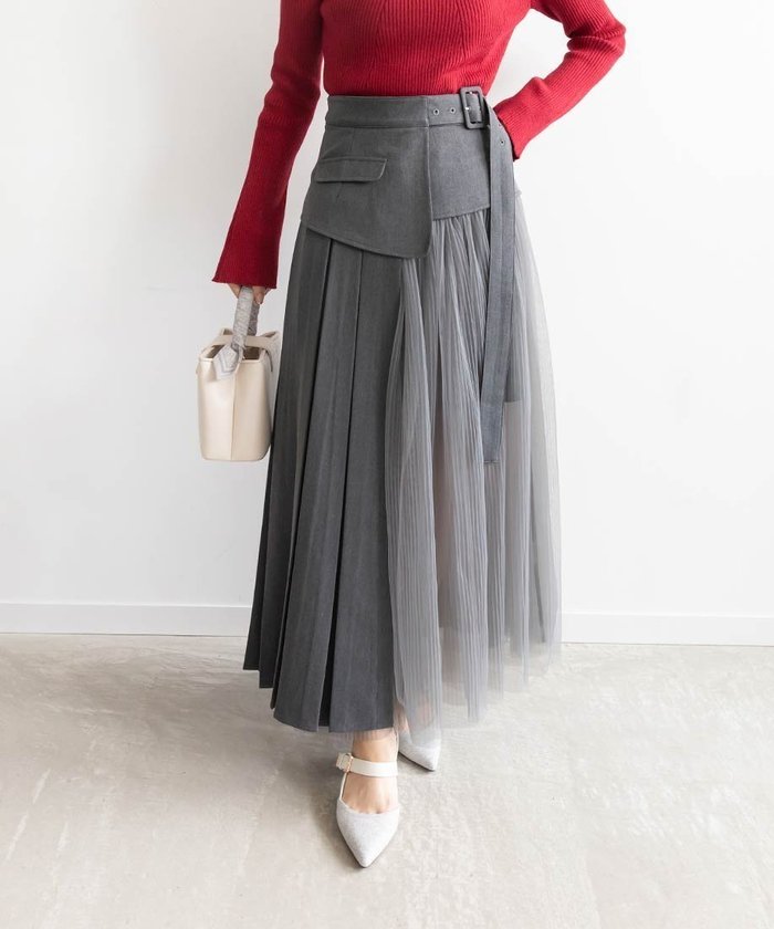 【ランダ/RANDA】のショートパンツセットプリーツレイヤードスカート インテリア・キッズ・メンズ・レディースファッション・服の通販 founy(ファニー) https://founy.com/ ファッション Fashion レディースファッション WOMEN スカート Skirt パンツ Pants ハーフ / ショートパンツ Short Pants ショート Short シンプル Simple チュール Tulle プリーツ Pleats モダン Modern ヨーク Yoke エレガント 上品 Elegant |ID: prp329100004515821 ipo3291000000031910631
