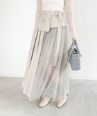 【ランダ/RANDA】のショートパンツセットプリーツレイヤードスカート IVORY|ID: prp329100004515821 ipo3291000000031910635