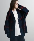 【ロッキーモンロー/Rocky Monroe】のオーバーサイズ 総柄Vネックニットカーディガン 人気、トレンドファッション・服の通販 founy(ファニー) ファッション Fashion レディースファッション WOMEN トップス・カットソー Tops/Tshirt ニット Knit Tops カーディガン Cardigans Vネック V-Neck おすすめ Recommend チェック Check ブロッキング Blocking リラックス Relax thumbnail B-8.ネイビー|ID: prp329100004515942 ipo3291000000031998376