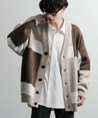 【ロッキーモンロー/Rocky Monroe】のオーバーサイズ 総柄Vネックニットカーディガン 人気、トレンドファッション・服の通販 founy(ファニー) ファッション Fashion レディースファッション WOMEN トップス・カットソー Tops/Tshirt ニット Knit Tops カーディガン Cardigans Vネック V-Neck おすすめ Recommend チェック Check ブロッキング Blocking リラックス Relax thumbnail C-3.グレージュ|ID: prp329100004515942 ipo3291000000031998379