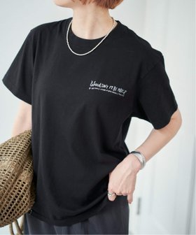 【スピック&スパン/Spick & Span】のAUTHEN / オーセン*Shiomi Wada NICE T-SHIRT 人気、トレンドファッション・服の通販 founy(ファニー) ファッション Fashion レディースファッション WOMEN トップス・カットソー Tops/Tshirt シャツ/ブラウス Shirts/Blouses ロング / Tシャツ T-Shirts |ID:prp329100004516009