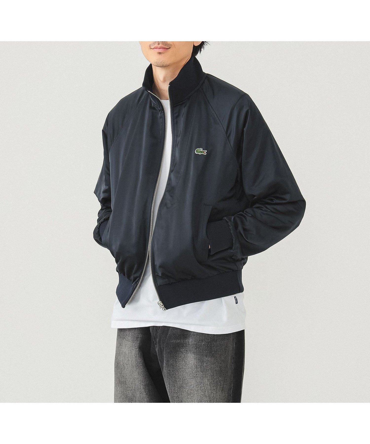 【ビームス/BEAMS / MEN】の【別注】LACOSTE / サテンジャケット 25SS 人気、トレンドファッション・服の通販 founy(ファニー) 　ファッション　Fashion　メンズファッション　MEN　2025年　2025　2025春夏・S/S　Ss,Spring/Summer,2025　サテン　Satin　ジャケット　Jacket　フィット　Fit　別注　Special Order　 other-1|ID: prp329100004516031 ipo3291000000031996147