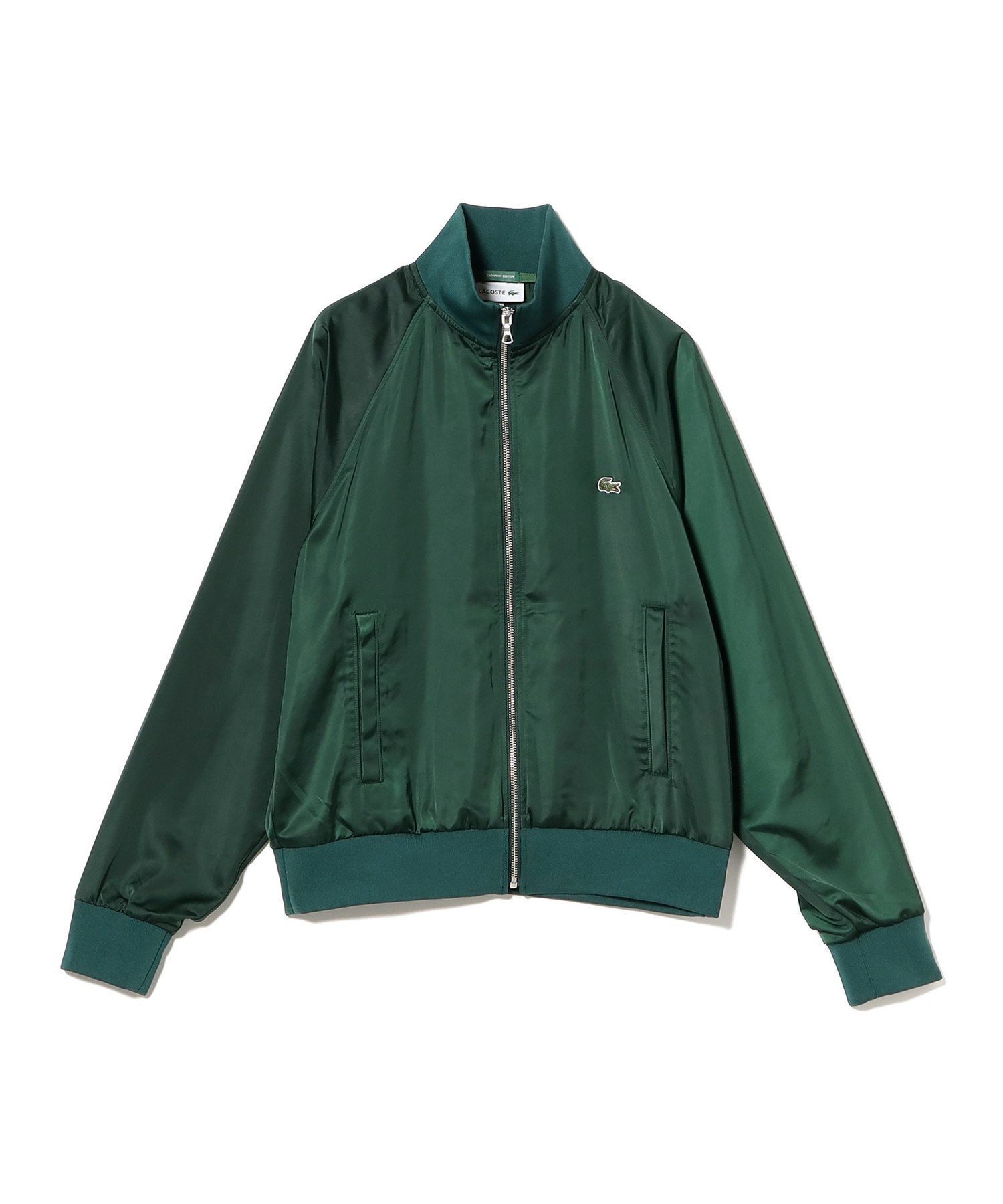【ビームス/BEAMS / MEN】の【別注】LACOSTE / サテンジャケット 25SS インテリア・キッズ・メンズ・レディースファッション・服の通販 founy(ファニー) 　ファッション　Fashion　メンズファッション　MEN　2025年　2025　2025春夏・S/S　Ss,Spring/Summer,2025　サテン　Satin　ジャケット　Jacket　フィット　Fit　別注　Special Order　YZP|ID: prp329100004516031 ipo3291000000031996149