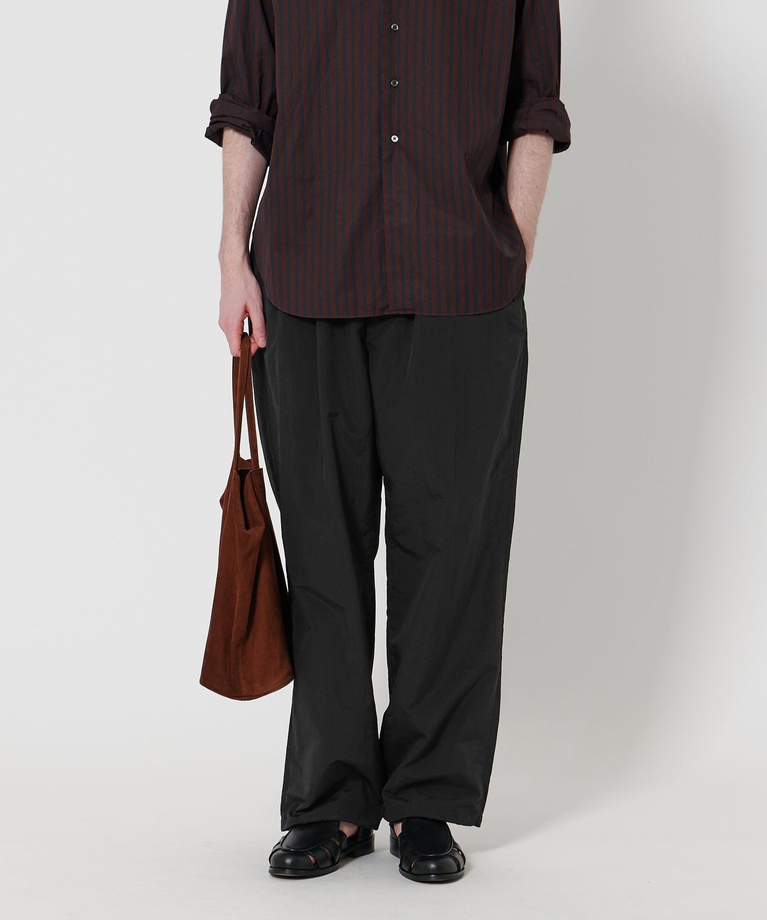 【ビューティ&ユース ユナイテッドアローズ/BEAUTY&YOUTH / UNITED ARROWS / MEN】のSteven Alan サプレックス スノー パンツ インテリア・キッズ・メンズ・レディースファッション・服の通販 founy(ファニー) 　ファッション　Fashion　メンズファッション　MEN　ボトムス　Bottoms/Men　おすすめ　Recommend　シャーリング　Shirring　ドローコード　Draw Cord　ミリタリー　Military　夏　Summer　BLACK|ID: prp329100004516036 ipo3291000000031913112