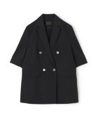 【トゥモローランド/TOMORROWLAND】のコンパクトリネン ハーフスリーブジャケット 人気、トレンドファッション・服の通販 founy(ファニー) ファッション Fashion レディースファッション WOMEN アウター Coat Outerwear ジャケット Jackets コンパクト Compact ジャケット Jacket ストレート Straight スリット Slit スリーブ Sleeve セットアップ Set Up ダブル Double ハーフ Half バランス Balance マニッシュ Mannish リネン Linen thumbnail 69 ネイビー|ID: prp329100004516074 ipo3291000000031913448