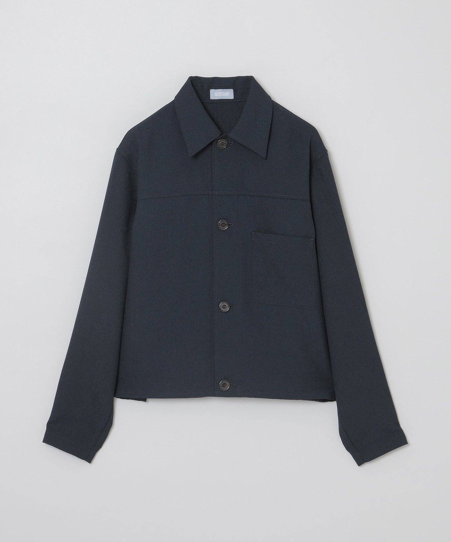 【マッキントッシュ フィロソフィー/MACKINTOSH PHILOSOPHY】のGREY LABEL 【HARLTON(ハールトン)】ドライタッチオックス インテリア・キッズ・メンズ・レディースファッション・服の通販 founy(ファニー) 　ファッション　Fashion　レディースファッション　WOMEN　カットソー　Cut And Sew　カフス　Cuffs　ジャケット　Jacket　セットアップ　Set Up　リネン　Linen　切替　Switching　夏　Summer　ネイビー|ID: prp329100004516102 ipo3291000000031913815