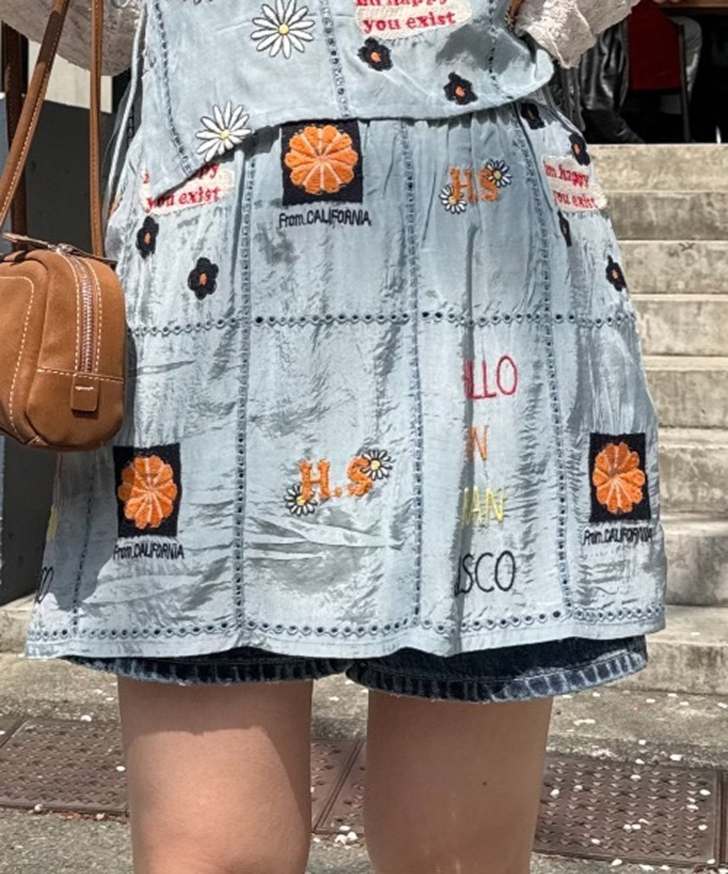 【チャオパニックティピー/CIAOPANIC TYPY】の【HELLO.SANFRANCISCO】indiaオリジナル刺繍巻きスカート インテリア・キッズ・メンズ・レディースファッション・服の通販 founy(ファニー) 　ファッション　Fashion　レディースファッション　WOMEN　スカート　Skirt　カラフル　Colorful　セットアップ　Set Up　デニム　Denim　トレンド　Trend　パッチワーク　Patchwork　ボトム　Bottom　水着　Swimsuit　ロング　Long　楽ちん　Easy　おすすめ　Recommend　夏　Summer　サックスブルー|ID: prp329100004516432 ipo3291000000031917333