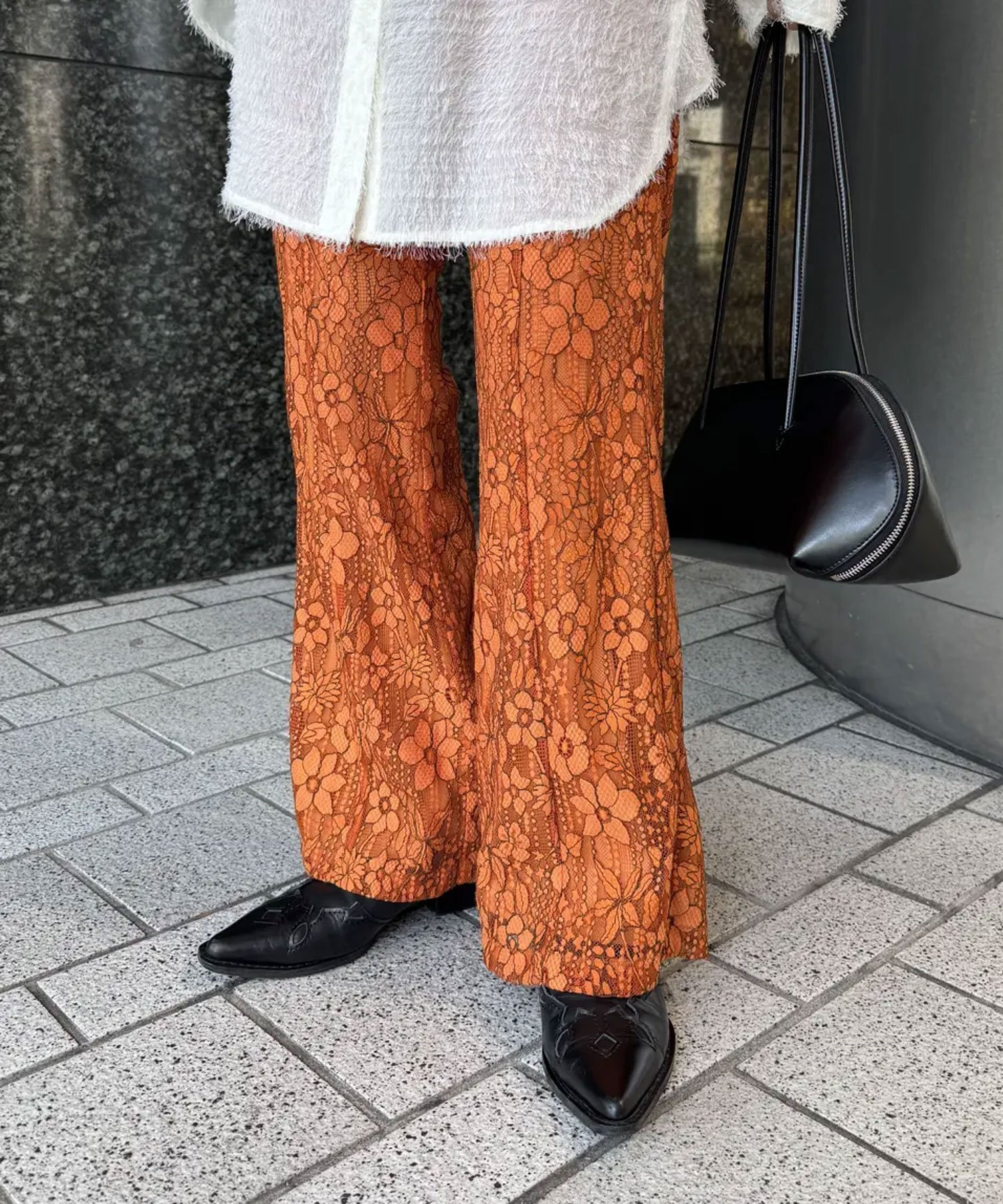 【ローズバッド/ROSE BUD】のレースパンツ インテリア・キッズ・メンズ・レディースファッション・服の通販 founy(ファニー) 　ファッション　Fashion　レディースファッション　WOMEN　パンツ　Pants　オレンジ　Orange　レース　Race　夏　Summer　定番　Standard　春　Spring　ORANGE|ID: prp329100004516474 ipo3291000000031917658