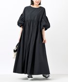【アールピーエス/rps】のバルーンスリーブワンピース 人気、トレンドファッション・服の通販 founy(ファニー) ファッション Fashion レディースファッション WOMEN ワンピース Dress ギャザー Gather リゾート Resort 再入荷 Restock/Back In Stock/Re Arrival thumbnail ブラック|ID: prp329100004516488 ipo3291000000031965491