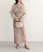 【ランダ/RANDA】のチュールボレロセットワンピース BEIGE|ID: prp329100004516523 ipo3291000000031917935