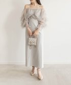 【ランダ/RANDA】のチュールボレロセットワンピース GRAY|ID: prp329100004516523 ipo3291000000031917938