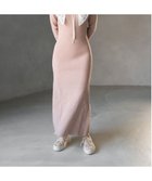 【ランダ/RANDA】の【選べる丈感】レース衿ニットワンピース PINK|ID: prp329100004516538 ipo3291000000033586519
