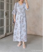 【ランダ/RANDA】の【Mucha×RANDA】フラワープリントワンピース 人気、トレンドファッション・服の通販 founy(ファニー) ファッション Fashion レディースファッション WOMEN ワンピース Dress サンダル Sandals シフォン Chiffon スニーカー Sneakers ダウン Down フラワー Flower プリント Print エレガント 上品 Elegant thumbnail BLUE|ID: prp329100004516550 ipo3291000000031918097