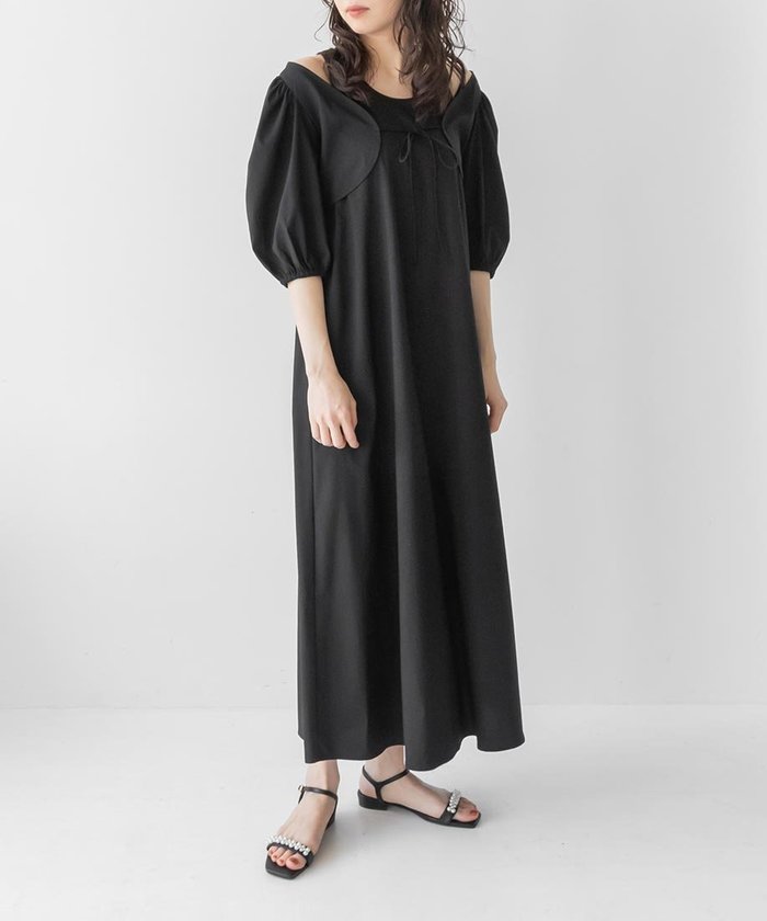 【ランダ/RANDA】のボレロセットアメスリワンピース インテリア・キッズ・メンズ・レディースファッション・服の通販 founy(ファニー) https://founy.com/ ファッション Fashion レディースファッション WOMEN アウター Coat Outerwear ボレロ Bolero jackets インナー Inner スタイリッシュ Stylish ストレート Straight ペチコート Petticoat ボレロ Bolero |ID: prp329100004516556 ipo3291000000031918124