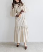 【ランダ/RANDA】のボリュームスリーブボレロセットワンピース 人気、トレンドファッション・服の通販 founy(ファニー) ファッション Fashion レディースファッション WOMEN アウター Coat Outerwear ボレロ Bolero jackets スリーブ Sleeve ティアード Tiered ボレロ Bolero thumbnail BEIGE|ID: prp329100004516559 ipo3291000000031918153