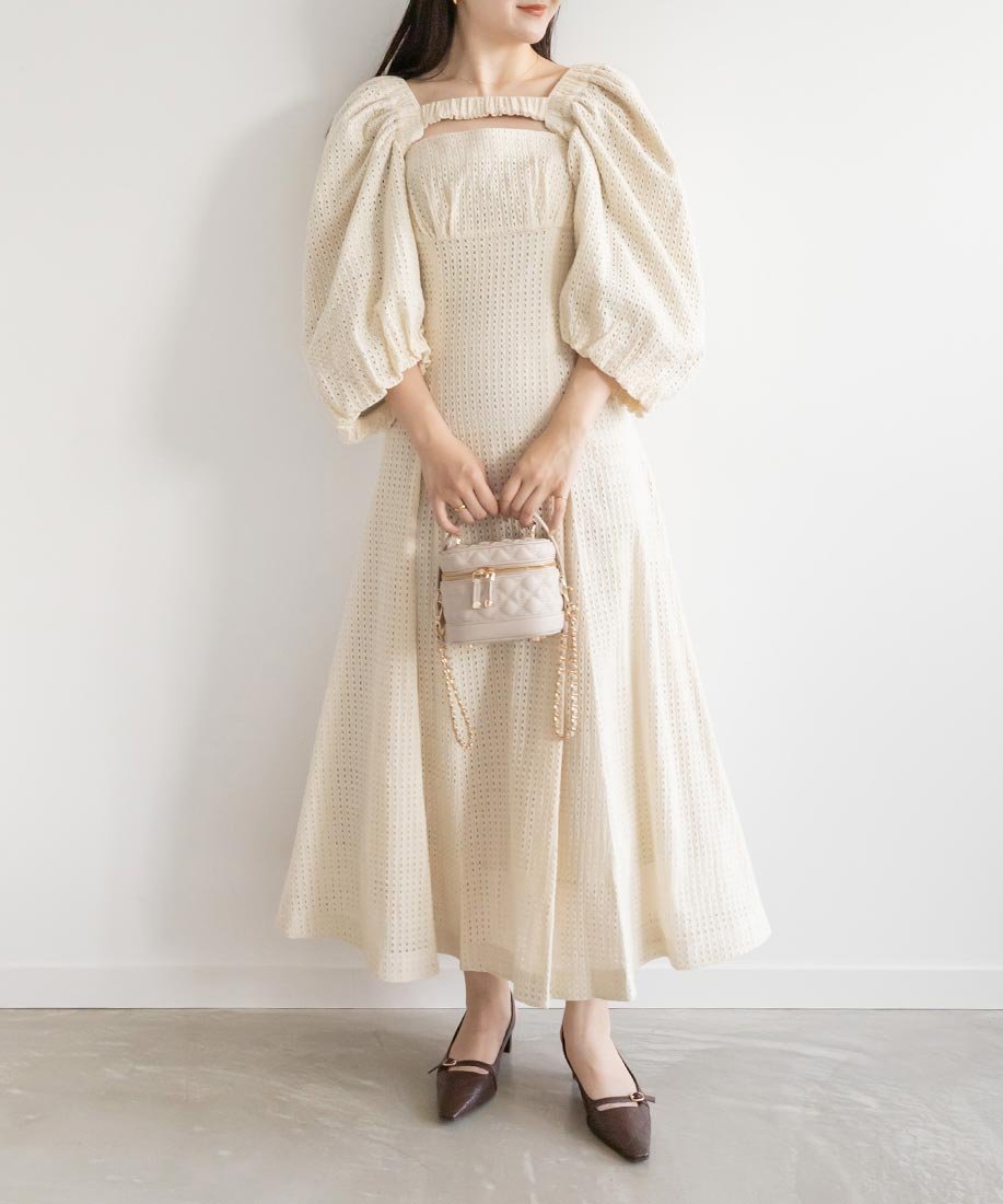 【ランダ/RANDA】のボレロセットレースワンピース インテリア・キッズ・メンズ・レディースファッション・服の通販 founy(ファニー) 　ファッション　Fashion　レディースファッション　WOMEN　アウター　Coat Outerwear　ボレロ　Bolero jackets　インナー　Inner　キャミワンピース　Cami Dress　ボレロ　Bolero　レース　Race　エレガント 上品　Elegant　CREAM|ID: prp329100004516565 ipo3291000000031918190