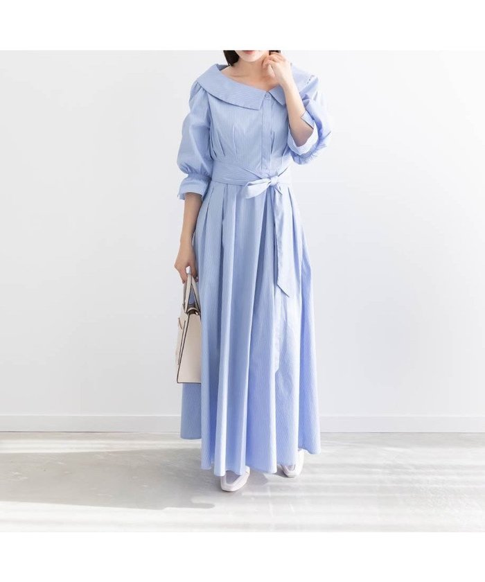 【ランダ/RANDA】のウエストタックシャツワンピース インテリア・キッズ・メンズ・レディースファッション・服の通販 founy(ファニー) https://founy.com/ ファッション Fashion レディースファッション Fashion for Women ワンピース Dresses シャツワンピース / 1枚で着映えコーデ Shirt Dresses アシンメトリー Asymmetrical Style シューズ Shoes, Footwear スリーブ Sleeve, Long Sleeve / Short Sleeve デコルテ Décolleté, Neckline フレア Flare, Flared リボン Ribbon, Bow |ID: prp329100004516569 ipo3291000000033585701
