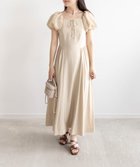 【ランダ/RANDA】のバルーンスリーブレースアップドレス 人気、トレンドファッション・服の通販 founy(ファニー) ファッション Fashion レディースファッション WOMEN ワンピース Dress ドレス Party Dresses シューズ Shoes トレンド Trend フレア Flare フロント Front レース Race thumbnail BEIGE|ID: prp329100004516570 ipo3291000000031918226