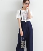 【プロポーション ボディドレッシング/PROPORTION BODY DRESSING】のパールサス付きワイドパンツ 人気、トレンドファッション・服の通販 founy(ファニー) ファッション Fashion レディースファッション WOMEN パンツ Pants カッティング Cutting サスペンダー Suspenders シンプル Simple センター Center パール Pearl ワイド Wide thumbnail ネイビー|ID: prp329100004516638 ipo3291000000031993352