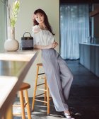 【プロポーション ボディドレッシング/PROPORTION BODY DRESSING】のパールサス付きワイドパンツ 人気、トレンドファッション・服の通販 founy(ファニー) ファッション Fashion レディースファッション Fashion for Women パンツ Pants & Trousers カッティング Cutting Detail サスペンダー Suspenders, Braces シンプル Simple, Minimal センター Center, Center Line パール Pearl, Pearl Accent ワイド Wide, Wide Fit thumbnail グレー|ID: prp329100004516638 ipo3291000000033144040
