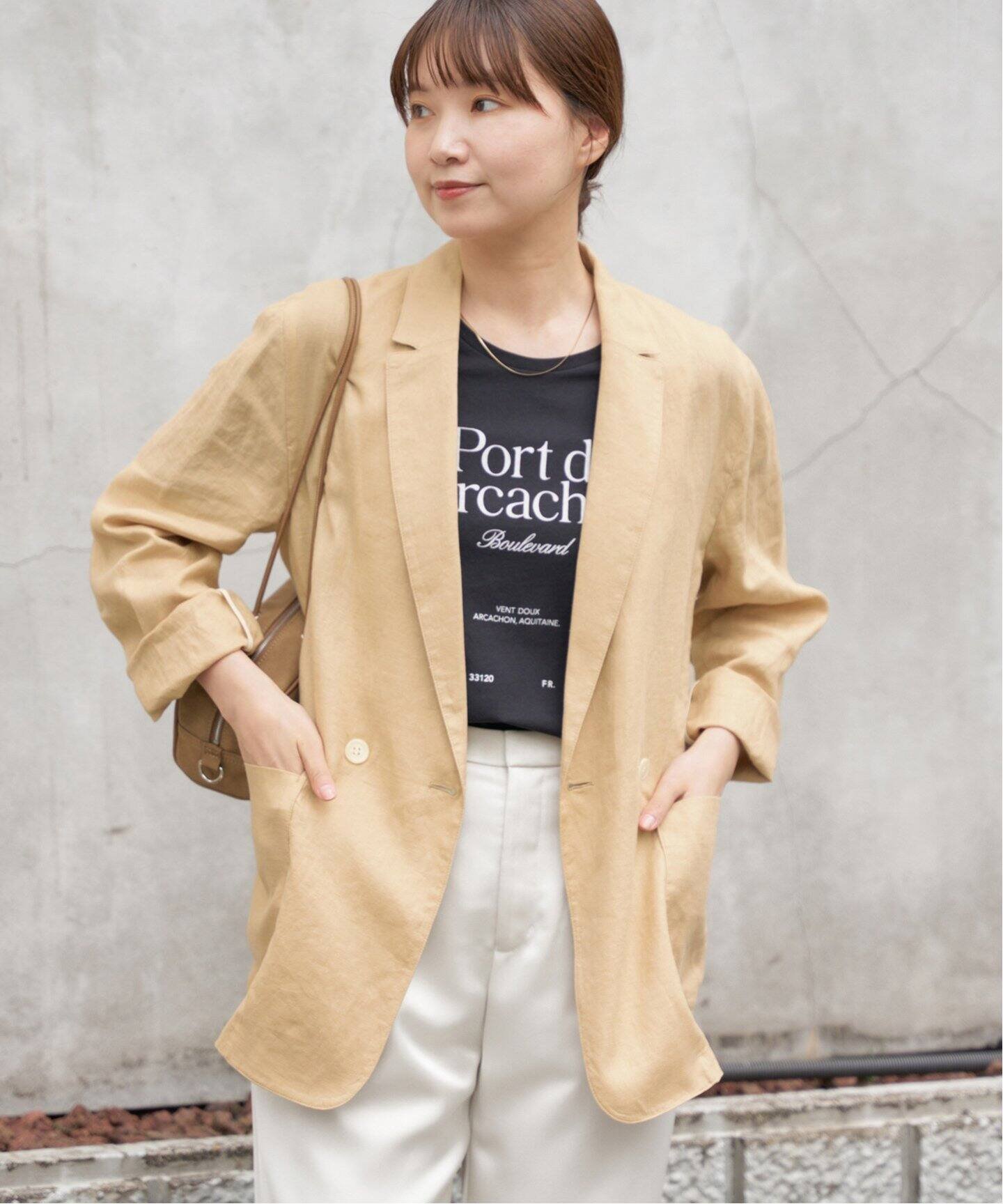 【イエナ/IENA】のウォッシャブル ソフトリネン リラックスジャケット 人気、トレンドファッション・服の通販 founy(ファニー) 　ファッション　Fashion　レディースファッション　WOMEN　アウター　Coat Outerwear　ジャケット　Jackets　2025年　2025　2025春夏・S/S　Ss,Spring/Summer,2025　おすすめ　Recommend　ウォッシャブル　Washable　カットソー　Cut And Sew　キャミソール　Camisole　ジャケット　Jacket　タンク　Tank　ダブル　Double　ボックス　Box　マニッシュ　Mannish　リネン　Linen　リラックス　Relax　ビジネス 仕事 通勤　Business　 other-1|ID: prp329100004516666 ipo3291000000031918857