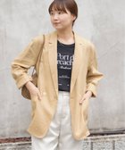 【イエナ/IENA】のウォッシャブル ソフトリネン リラックスジャケット 人気、トレンドファッション・服の通販 founy(ファニー) ファッション Fashion レディースファッション WOMEN アウター Coat Outerwear ジャケット Jackets 2025年 2025 2025春夏・S/S Ss,Spring/Summer,2025 おすすめ Recommend ウォッシャブル Washable カットソー Cut And Sew キャミソール Camisole ジャケット Jacket タンク Tank ダブル Double ボックス Box マニッシュ Mannish リネン Linen リラックス Relax ビジネス 仕事 通勤 Business thumbnail ベージュ|ID: prp329100004516666 ipo3291000000031918859