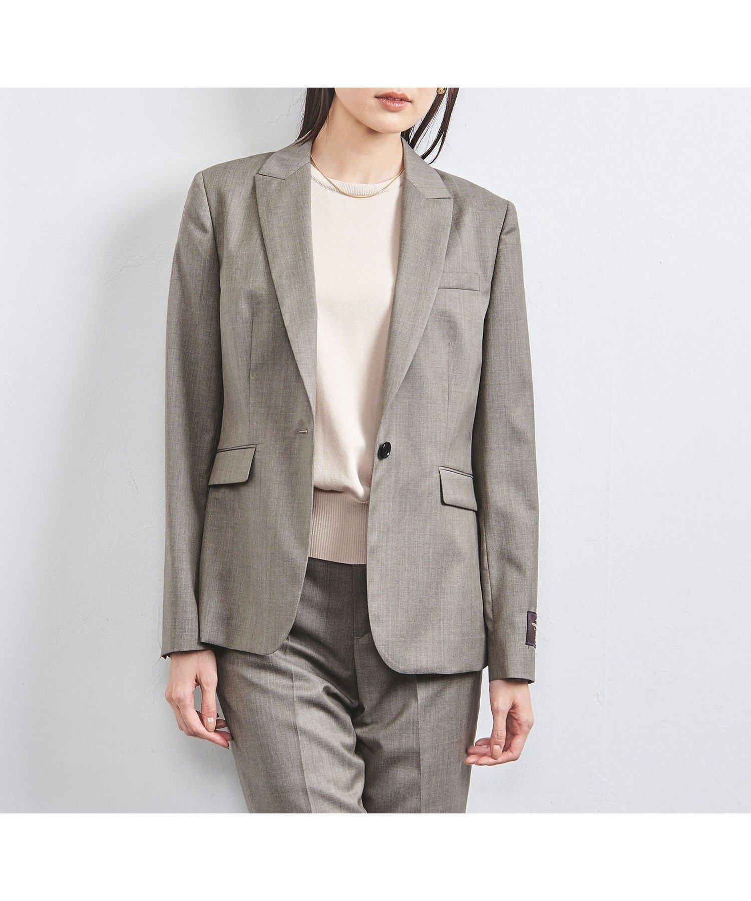 【その他のブランド/Other】のCANONICO テーラード ジャケット インテリア・キッズ・メンズ・レディースファッション・服の通販 founy(ファニー) 　ファッション　Fashion　レディースファッション　WOMEN　アウター　Coat Outerwear　ジャケット　Jackets　テーラードジャケット　Tailored Jackets　イタリア　Italy　インナー　Inner　コンパクト　Compact　シェイプ　Shape　ジャケット　Jacket　セットアップ　Set Up　テーラード　Tailored　おすすめ　Recommend　夏　Summer　エレガント 上品　Elegant　MOCA|ID: prp329100004516680 ipo3291000000031918955