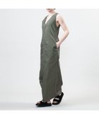 【ユナイテッドアローズ/UNITED ARROWS】のASTRAET フロントジップ Vネック ノースリーブワンピース OLIVE|ID: prp329100004516690 ipo3291000000031919028