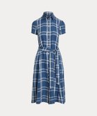 【ラルフローレン/RALPH LAUREN】のチェック リネン ショートスリーブ シャツドレス 人気、トレンドファッション・服の通販 founy(ファニー) ファッション Fashion レディースファッション WOMEN トップス・カットソー Tops/Tshirt シャツ/ブラウス Shirts/Blouses ワンピース Dress ドレス Party Dresses キャップ Cap クラシック Classic シャーリング Shirring ショート Short スリーブ Sleeve チェック Check ドレス Dress モチーフ Motif ヨーク Yoke リネン Linen 半袖 Short Sleeve thumbnail 400ブルー|ID: prp329100004516731 ipo3291000000031919360