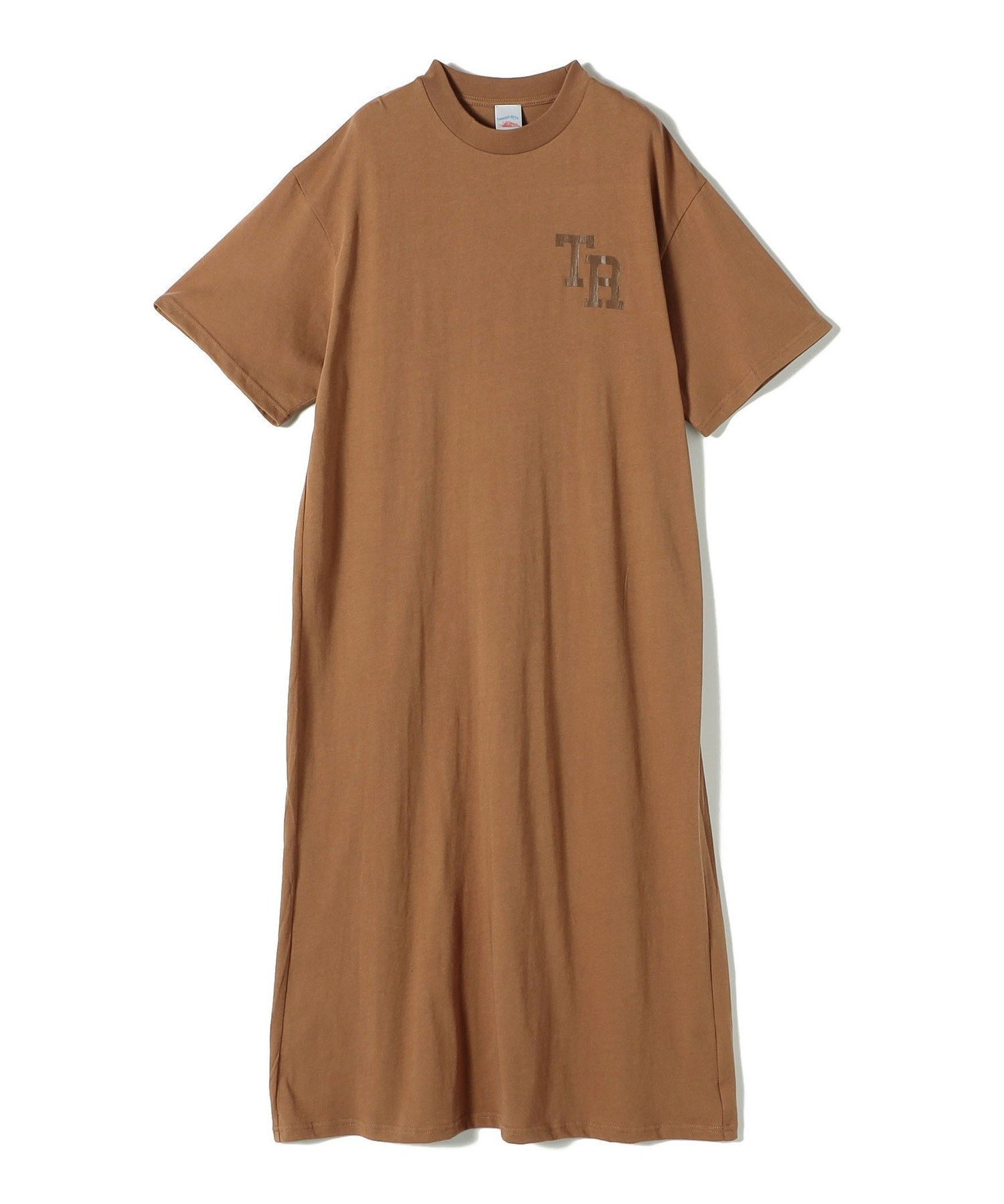 【シップス フォー ウィメン/SHIPS】のTENNESSEERIVER TEE ワンピース インテリア・キッズ・メンズ・レディースファッション・服の通販 founy(ファニー) 　ファッション　Fashion　レディースファッション　WOMEN　ワンピース　Dress　春　Spring　カットソー　Cut And Sew　なめらか　Smooth　プリント　Print　ベーシック　Basic　別注　Special Order　ラバー　Rubber　ワーク　Work　S/S・春夏　Ss・Spring/Summer　夏　Summer　ブラウン系|ID: prp329100004516754 ipo3291000000031919641