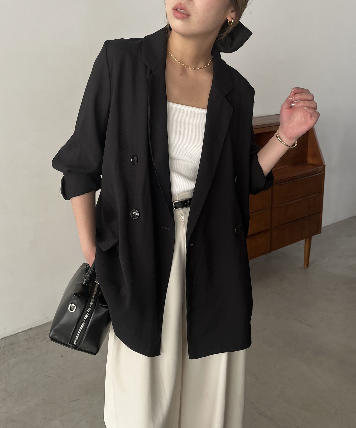 【カプリシューレマージュ/CAPRICIEUX LEMAGE】のライトテーラージャケット インテリア・キッズ・メンズ・レディースファッション・服の通販 founy(ファニー) 　ファッション　Fashion　レディースファッション　WOMEN　アウター　Coat Outerwear　ジャケット　Jackets　おすすめ　Recommend　キャップ　Cap　シアー　Sheer　ジャケット　Jacket　スニーカー　Sneakers　チェック　Check　ビジネス 仕事 通勤　Business　夏　Summer　春　Spring　S/S・春夏　Ss・Spring/Summer　ブラック|ID: prp329100004516777 ipo3291000000031919951