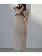 【フレイ アイディー/FRAY I.D】のバイカラースキッパーポロニットワンピース 人気、トレンドファッション・服の通販 founy(ファニー) ファッション Fashion レディースファッション WOMEN ワンピース Dress ニットワンピース Knit Dresses スキッパー Skipper デコルテ Decolletage フィット Fit エレガント 上品 Elegant thumbnail BEG[037]|ID: prp329100004516783 ipo3291000000031920011