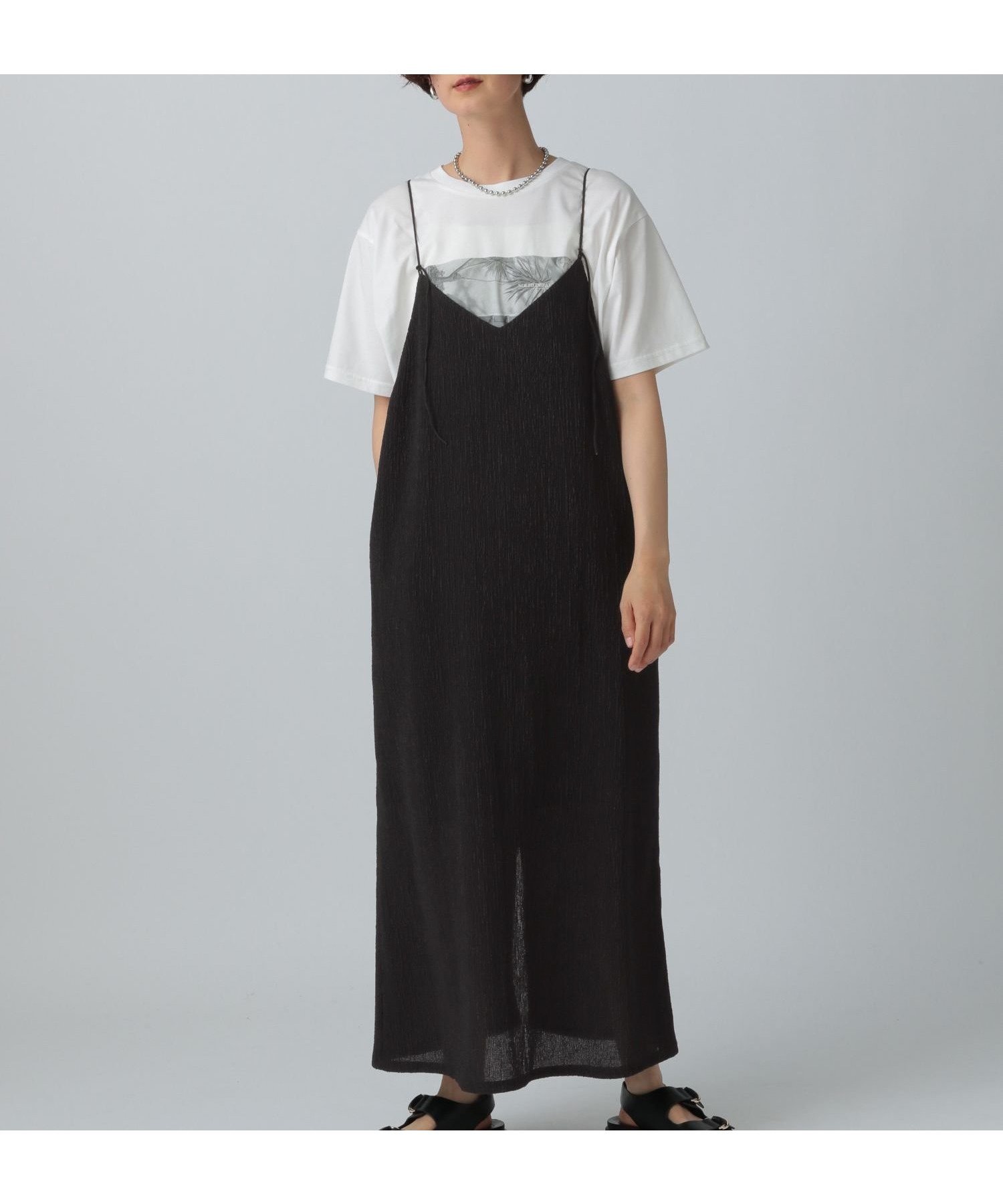 【レプシィム ローリーズファーム/LEPSIM LOWRYS FARM】の2WAYアソートキャミワンピース インテリア・キッズ・メンズ・レディースファッション・服の通販 founy(ファニー) 　ファッション　Fashion　レディースファッション　WOMEN　ワンピース　Dress　キャミワンピース　No Sleeve Dresses　おすすめ　Recommend　キャミワンピース　Cami Dress　コンパクト　Compact　ノースリーブ　No Sleeve　半袖　Short Sleeve　ブラック09|ID: prp329100004516832 ipo3291000000031920951