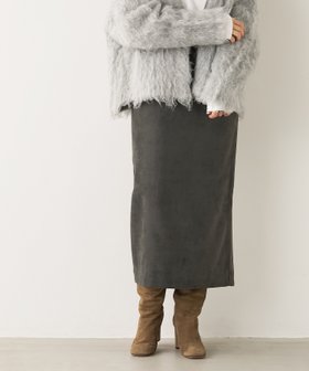 【マイカ ディール/MICA & DEAL】 エコスエードタイトスカート人気、トレンドファッション・服の通販 founy(ファニー) ファッション Fashion レディースファッション WOMEN スカート Skirt ストレッチ Stretch フェイクスエード Faux Suede エレガント 上品 Elegant |ID:prp329100004516847
