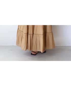 【マイカ ディール/MICA & DEAL】 【normment】ボイルティアードギャザースカート人気、トレンドファッション・服の通販 founy(ファニー) ファッション Fashion レディースファッション WOMEN スカート Skirt スタンダード Standard フレア Flare 夏 Summer エレガント 上品 Elegant |ID:prp329100004516892
