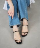 【ル タロン/Le Talon】の《追加》3.5cmWストラップサンダル 人気、トレンドファッション・服の通販 founy(ファニー) ファッション Fashion レディースファッション Fashion for Women シンプル Simple, Minimal ストラップサンダル Strappy Sandals, Strap Sandals ラップ Wrap, Wrap Design 夏 Summer thumbnail ブラック C|ID: prp329100004516915 ipo3291000000032678850