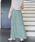 【フリークスストア/FREAK'S STORE】の花柄 フレア スカート【限定展開】 25SS グリーン|ID: prp329100004516967 ipo3291000000032623079