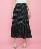 【クイーンズ コート/QUEENS COURT】のシフォンドットティアードスカート≪手洗い可能≫ 人気、トレンドファッション・服の通販 founy(ファニー) ファッション Fashion レディースファッション WOMEN スカート Skirt ティアードスカート Tiered Skirts ドット Dot プリーツ Pleats ポケット Pocket モノトーン Monotone 切替 Switching thumbnail ブラック系その他|ID: prp329100004516973 ipo3291000000031923003